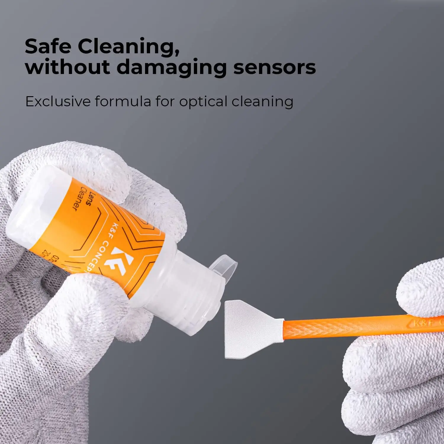 Набор для чистки матрицы K&amp;F Concept 24mm Full-Frame Sensor Cleaning Swab Kit