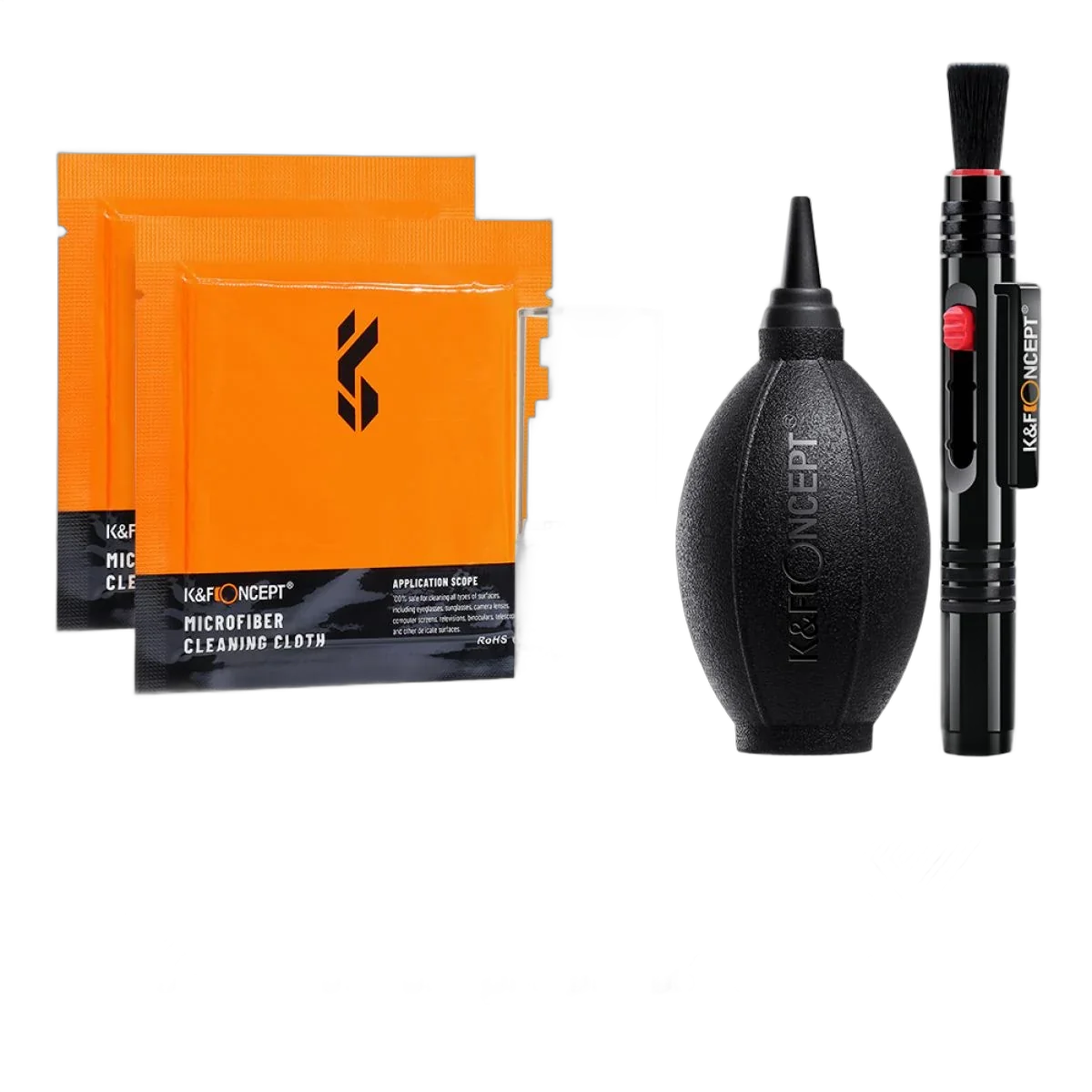 Набор для чистки оптики K&F Concept 15 in 1 cleaning set