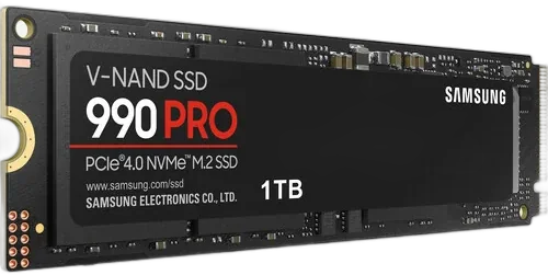 Внутренний жесткий диск Samsung 1TB 990 PRO PCIe 4.0 x4 M.2 Internal SSD