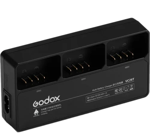 Зарядное устройство Godox VC26T Multi для VB26 (V1, AD100)