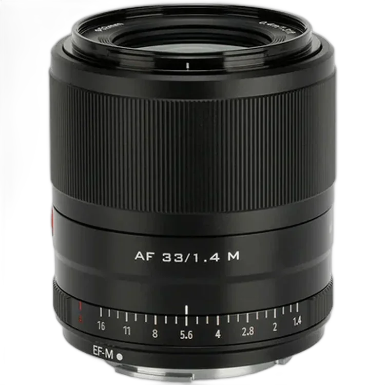 Объектив Viltrox AF 33mm f/1.4 M для Canon EF-M черный