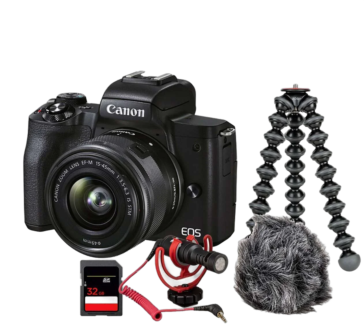Фотоаппарат Canon EOS M50 Mark II Vlogging kit