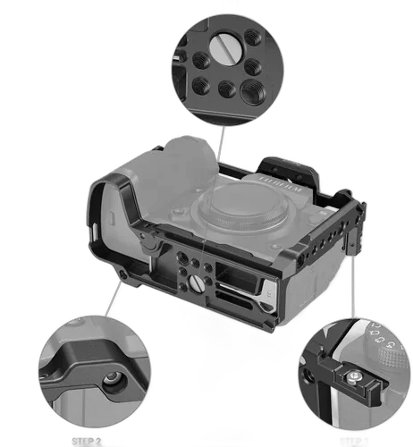 Клетка Smallrig Basic Camera Cage для for FUJIFILM X-H2S 3934