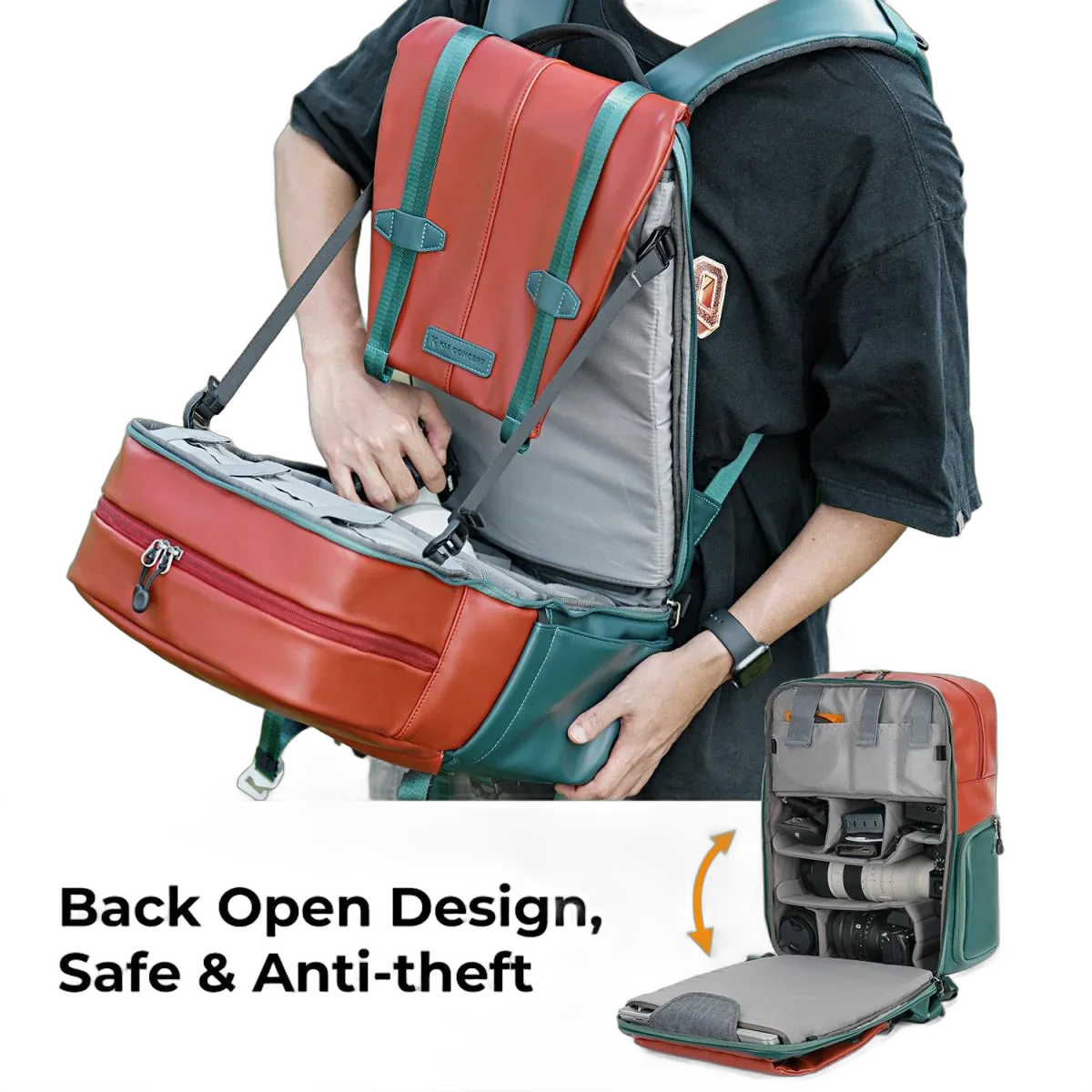 Рюкзак K&F Concept Beta Backpack 20L Photography Backpack KF13.087AV8