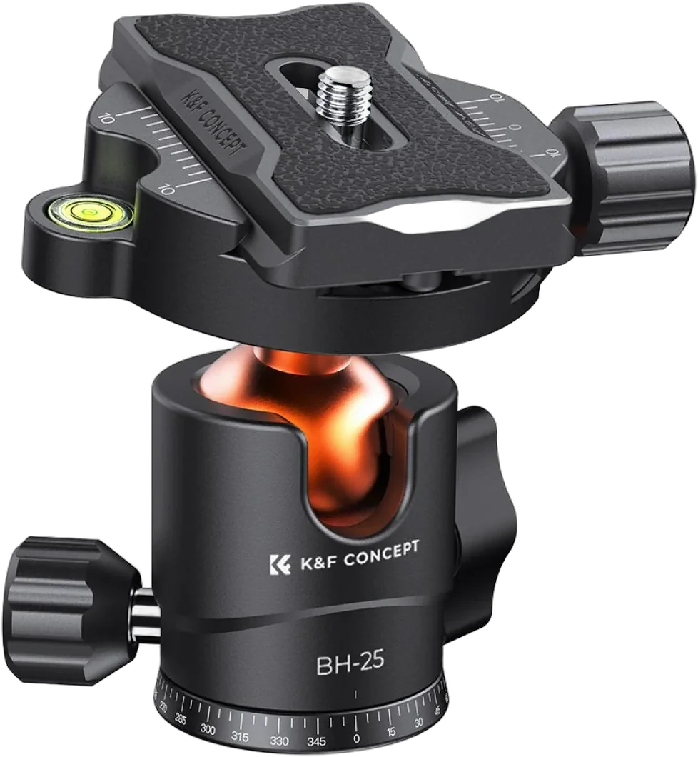 Голова для штатива K&F Concept 8кг Camera Tripod Ball KF31.029V3