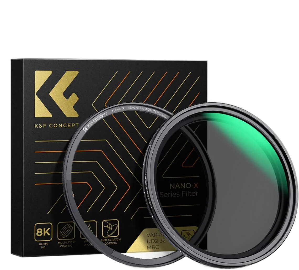 Фильтр K&amp;F Concept Magnetic Nano-X 67mm Variable ND Filter ND2-ND32 (5 Stop)