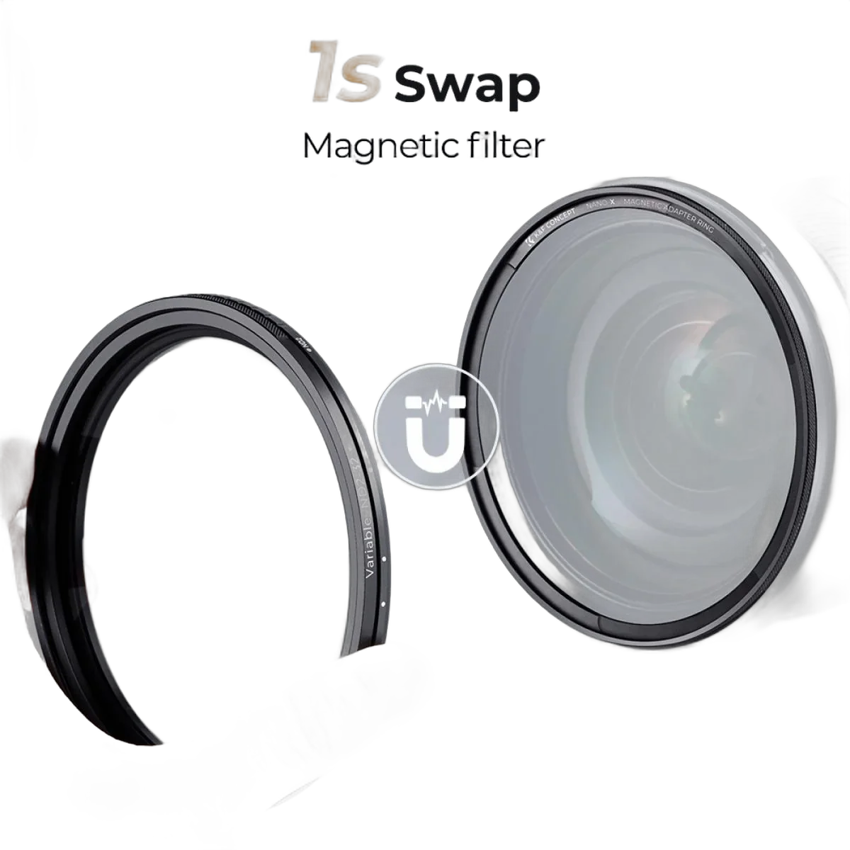 Фильтр K&amp;F Concept Magnetic Nano-X 67mm Variable ND Filter ND2-ND32 (5 Stop)