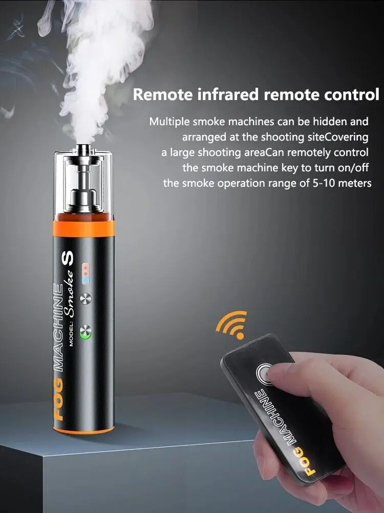 Портативный генератор дыма LENSGO Fog Machine Smoke S