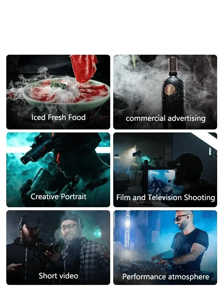 Портативный генератор дыма LENSGO Fog Machine Smoke S