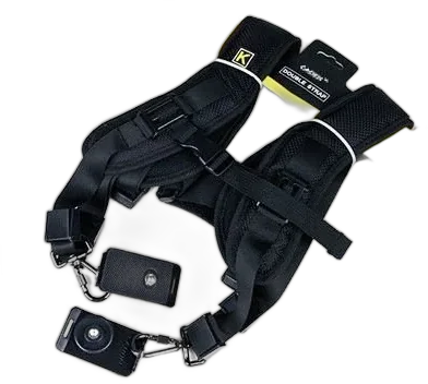 Плечевой ремень Professional Double Shoulder Belt Strap for 2 cameras SLR DSLR