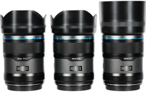 Набор объективов Sirui Sniper 23, 33, 56mm f/1.2 Autofocus Lens для Nikon Z