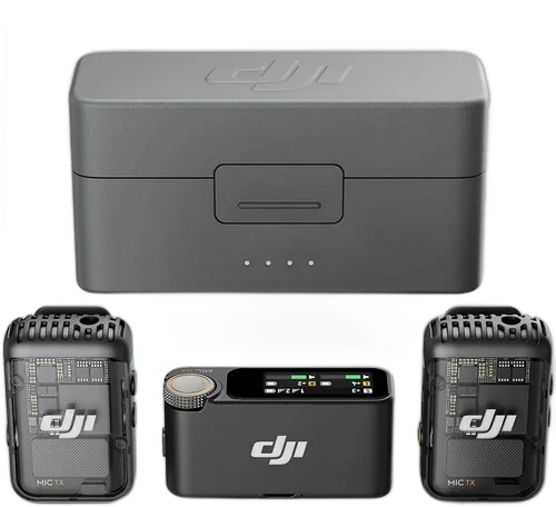 DJI Mic 2 2-Person Compact Digital Wireless Microphone System