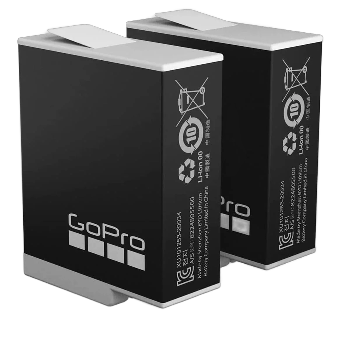 Аккумулятор GoPro Enduro 1720mAh для камеры GoPro HERO 9/10/11/12 (2шт)