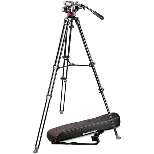 Штатив Manfrotto MVH502A Fluid Drag Video Head с MVT502AM (MVK502AM-1)
