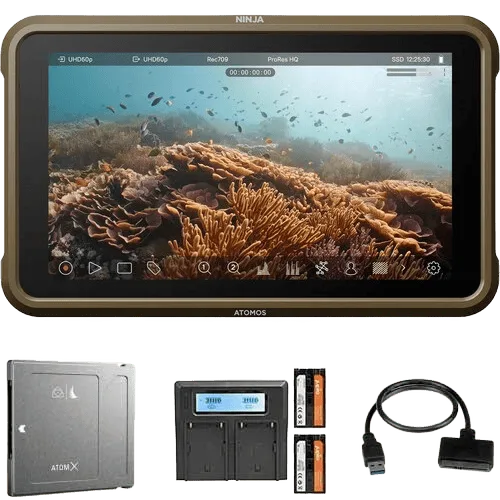 Монитор-рекордер Atomos Ninja 5.2" 4K HDMI Recording Monitor + 1TB Angelbird AtomX SSDmini Kit