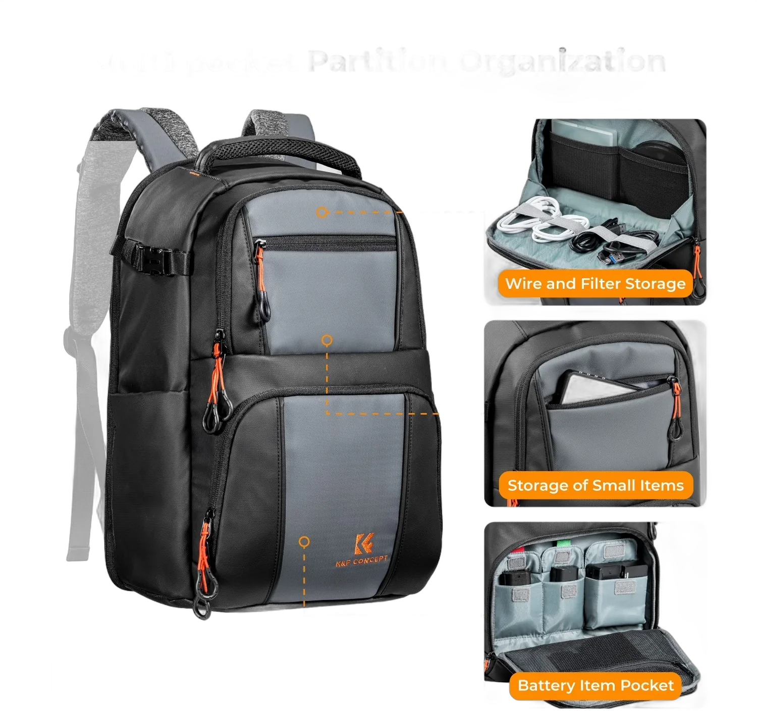 Рюкзак K&F Concept Beta Backpack 30L V2 KF13.160
