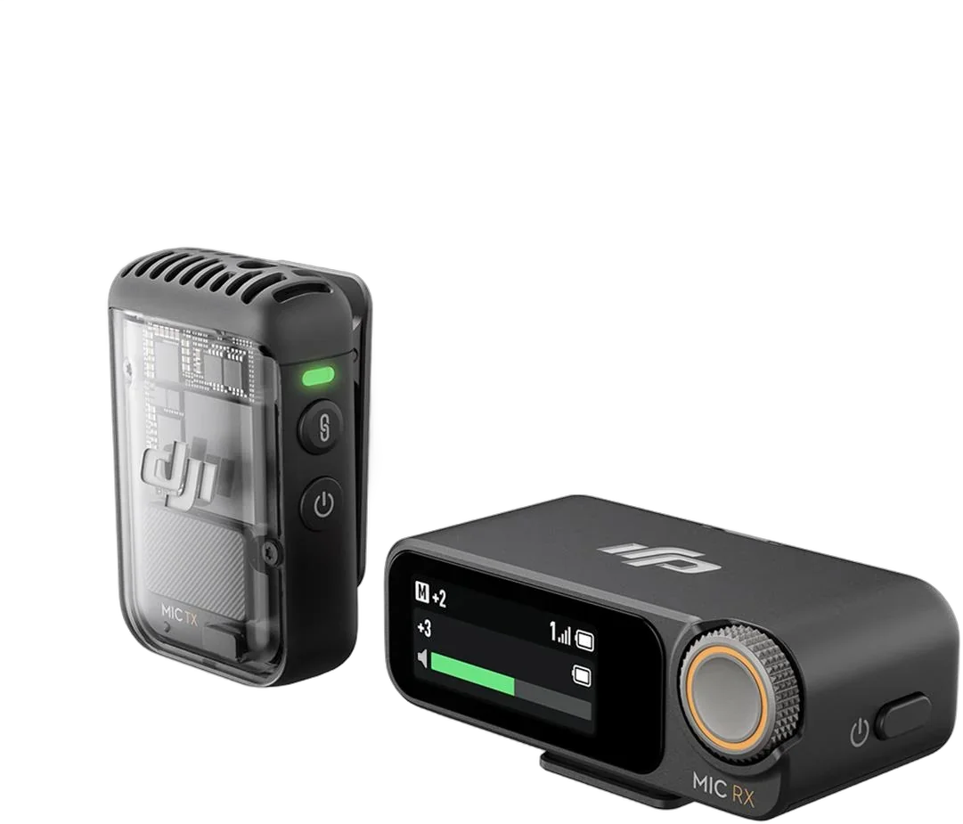 DJI Mic 2 1-Person Compact Digital Wireless Microphone System