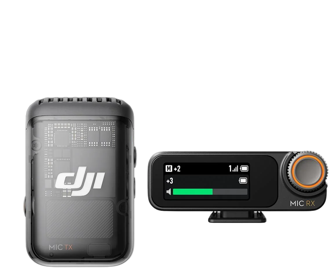 DJI Mic 2 1-Person Compact Digital Wireless Microphone System
