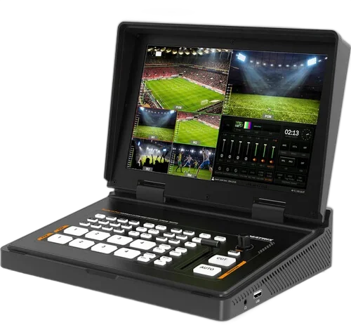 Видеомикшер AVMatrix Shark H4 PLUS 4-Channel HDMI Video Switcher with 10.1" IPS Display