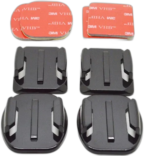 Крепление TELESIN Flat & Curved Adhesive Mounts (2-Pack)