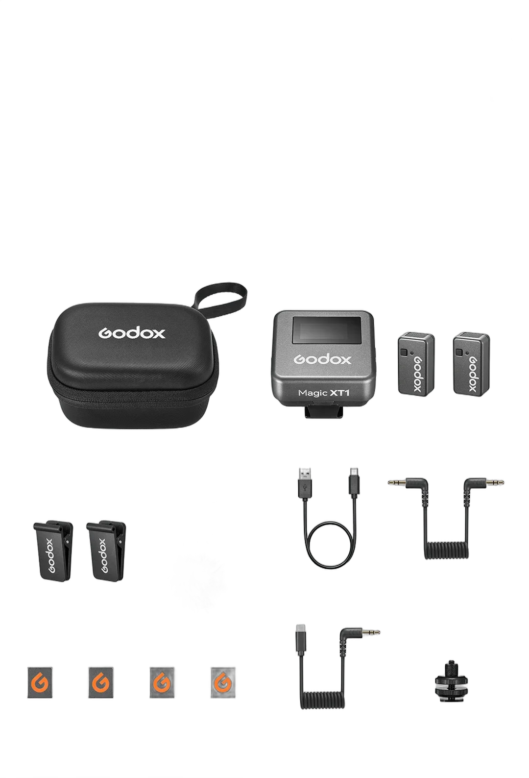 Радио петличный Godox Magic XT1-CL 2-Person Wireless Microphone System