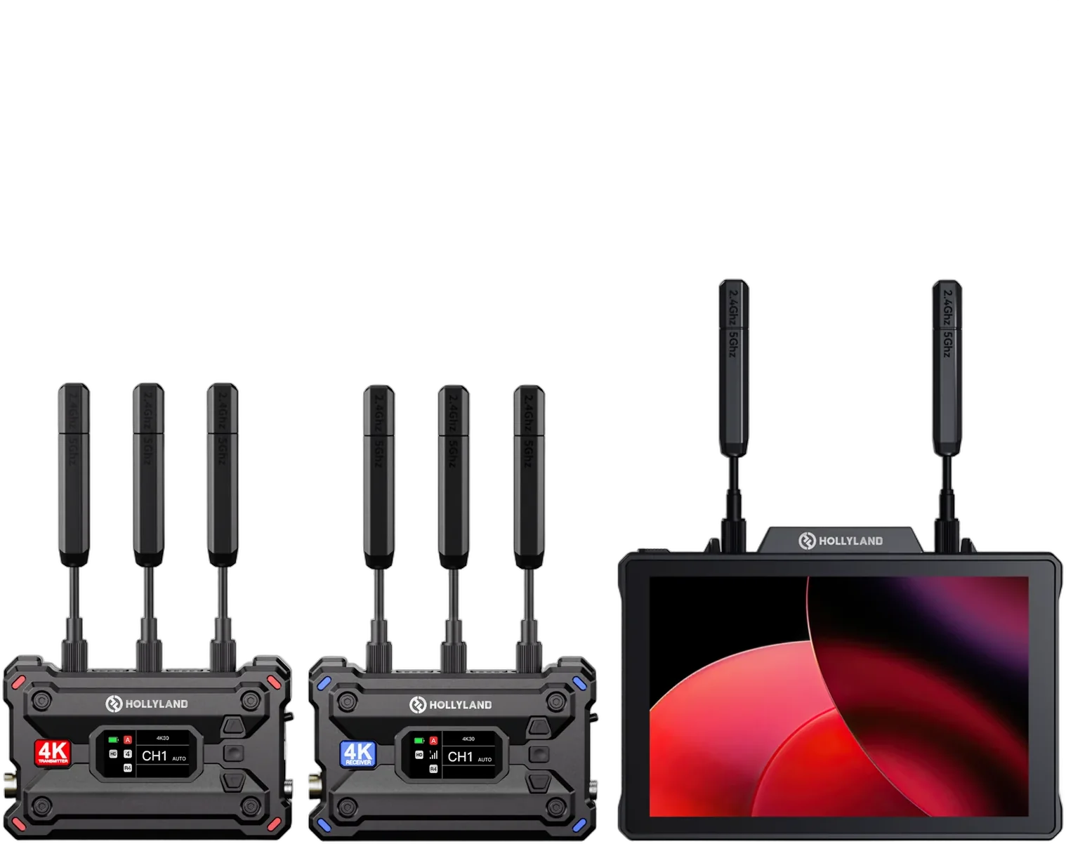 Видеосендер-монитор Hollyland Pyro Video Transmission Monitoring Kit