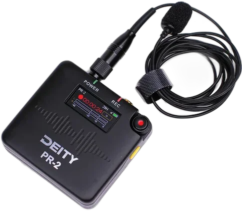 Рекордер Deity PR-2 32-Bit Float Pocket Audio Recorder with Lavalier Mic