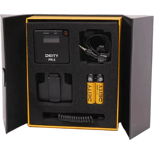 Рекордер Deity PR-2 32-Bit Float Pocket Audio Recorder with Lavalier Mic
