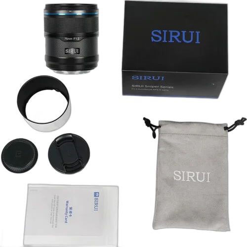 Объектив Sirui Sniper 75mm f/1.2 Autofocus Lens для Sony E-Mount