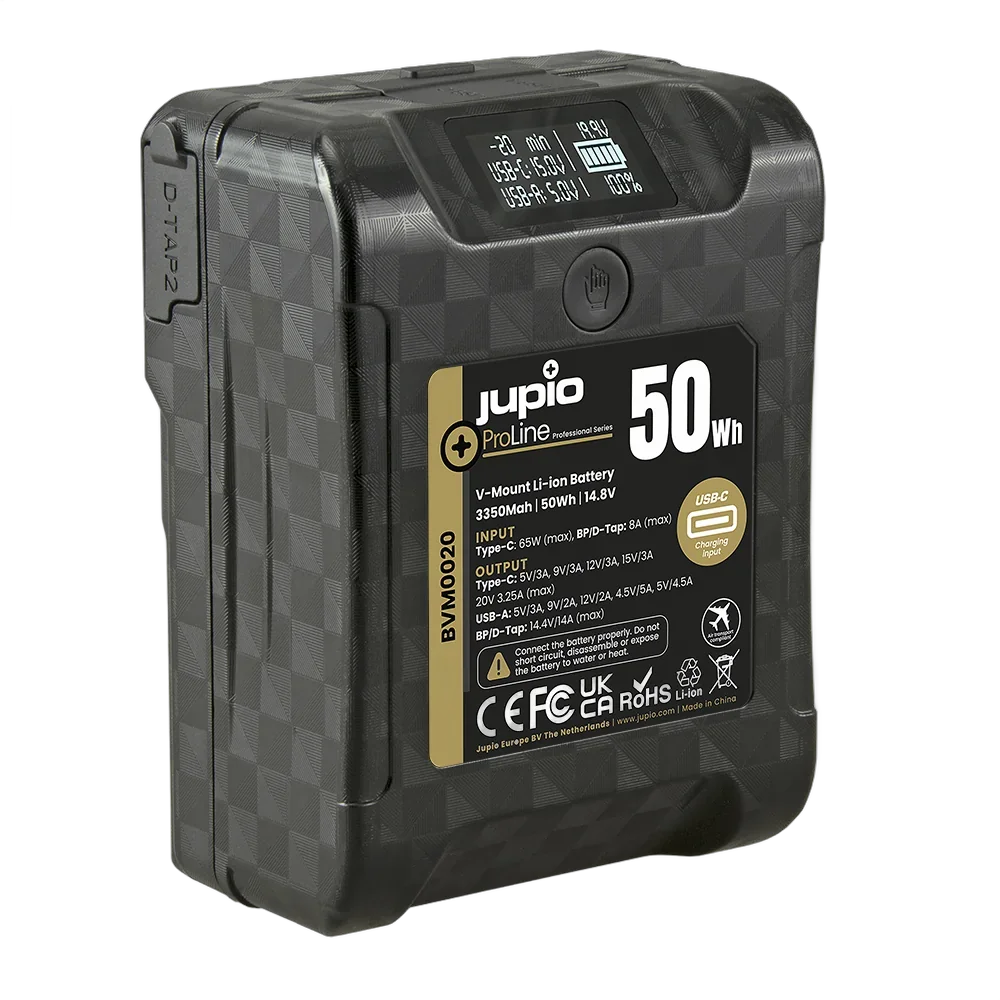 Аккумулятор Jupio ProLine Extreme 50 V-Mount battery 3350mAh (50Wh)