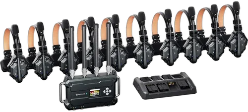 Беспроводной интерком Hollyland Solidcom C1 Pro Roaming Hub 10S Full-Duplex Wireless Intercom System 10 абонентов