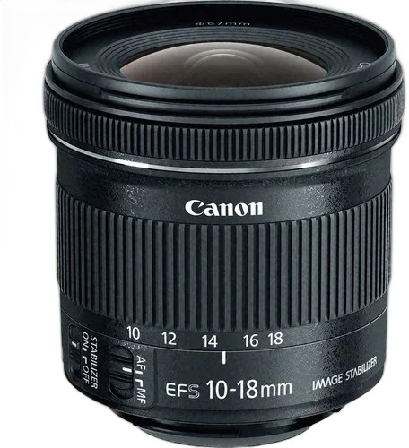 Объектив Canon EF-S 10-18mm f/4.5-5.6 IS STM