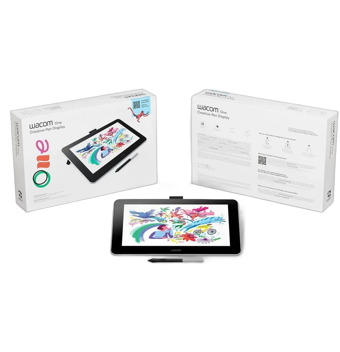 Графический планшет Wacom One 13.3" Creative Pen Display