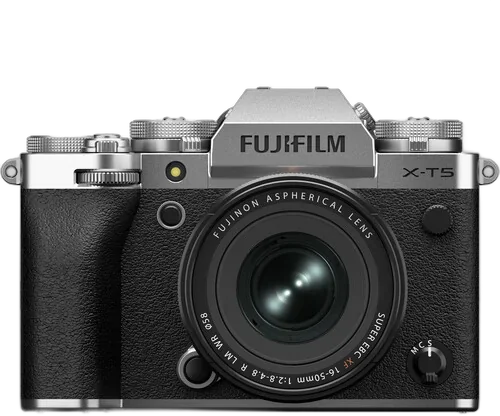 Фотоаппарат Fujifilm X-T5 kit XF 16-50mm f/2.8-4.8 (серебристый)