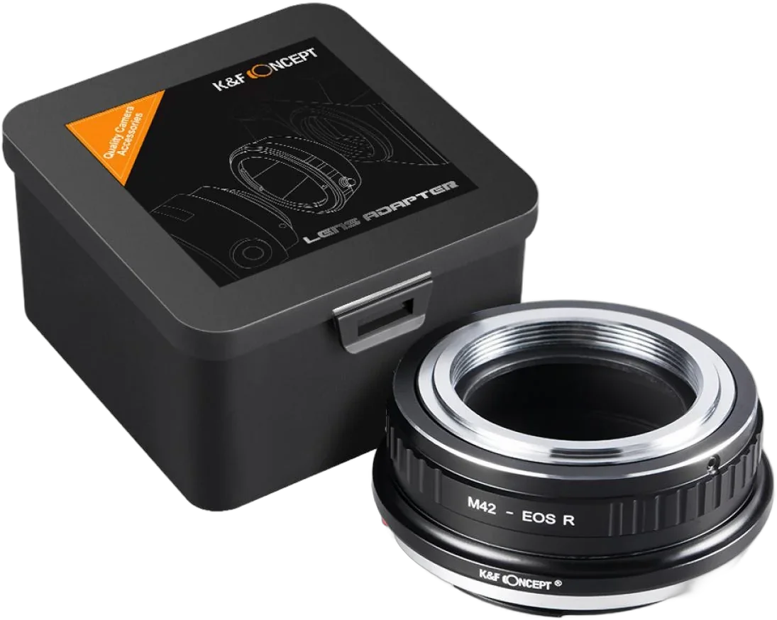Переходник K&amp;F Concept М-42 без чипа на Canon EOS-R KF06.382