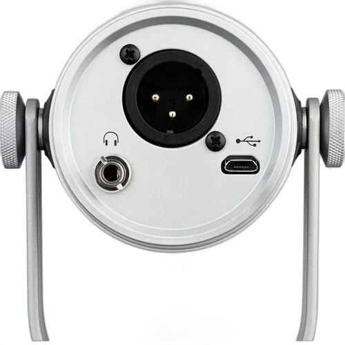 Студийный Shure MV7 серебристый