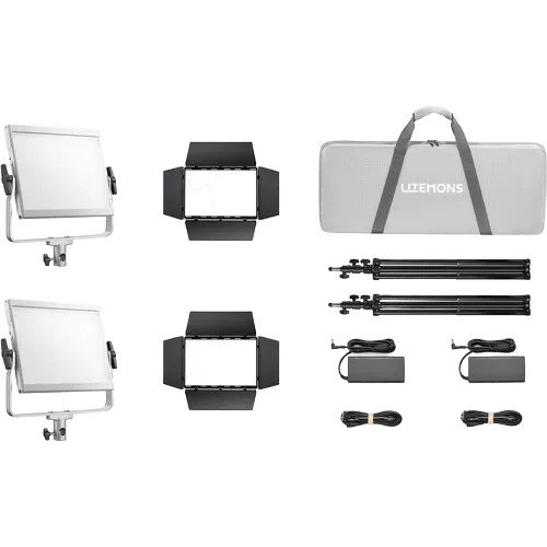 Комплект светодиодных осветителей Godox LP600R RGB LED 2-Light Kit