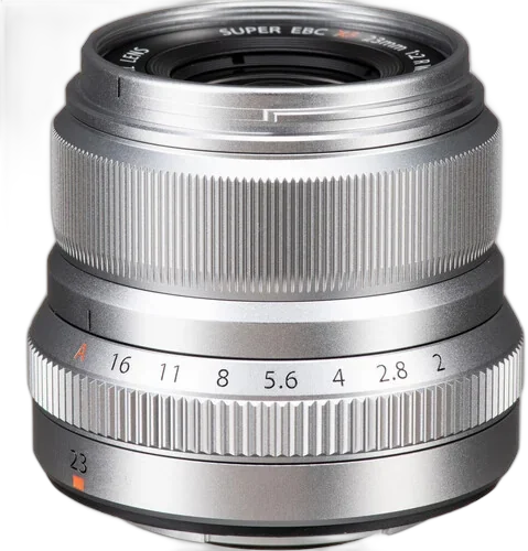 Объектив Fujifilm XF 23mm f/2 R WR серебристый