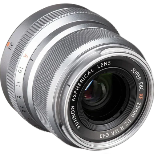 Объектив Fujifilm XF 23mm f/2 R WR серебристый