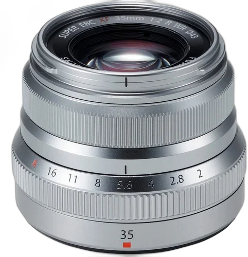 Объектив Fujifilm XF 35mm f/2 R WR (серебристый)