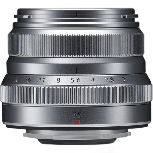 Объектив Fujifilm XF 35mm f/2 R WR (серебристый)