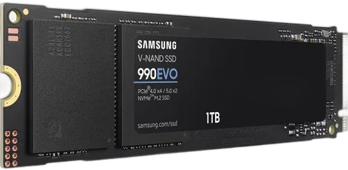 Внутренний жесткий диск Samsung 1TB 990 EVO PCIe 4.0 x4 / 5.0 x2 M.2 Internal SSD