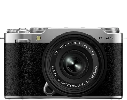 Фотоаппарат Fujifilm X-M5 15-45mm f/3.5-5.6 серебристый