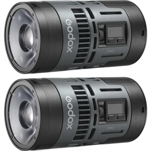 Комплект светодиодных осветителей Godox RS60Bi Bi-Color LED Monolight 2-Light Kit