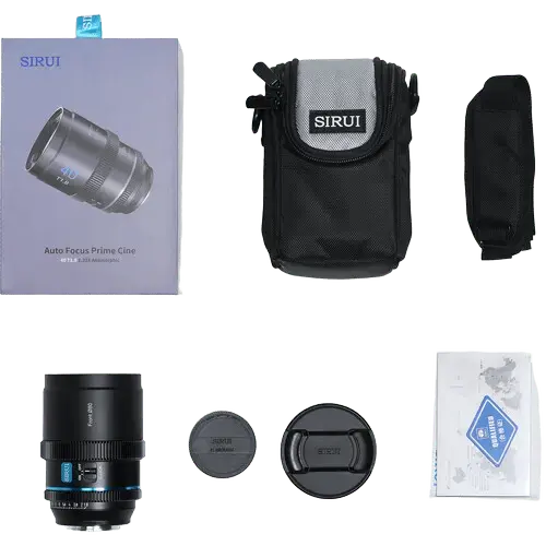 Объектив Sirui 40mm T1.8 1.33x S35 AF Anamorphic Lens (Neutral Flares)
