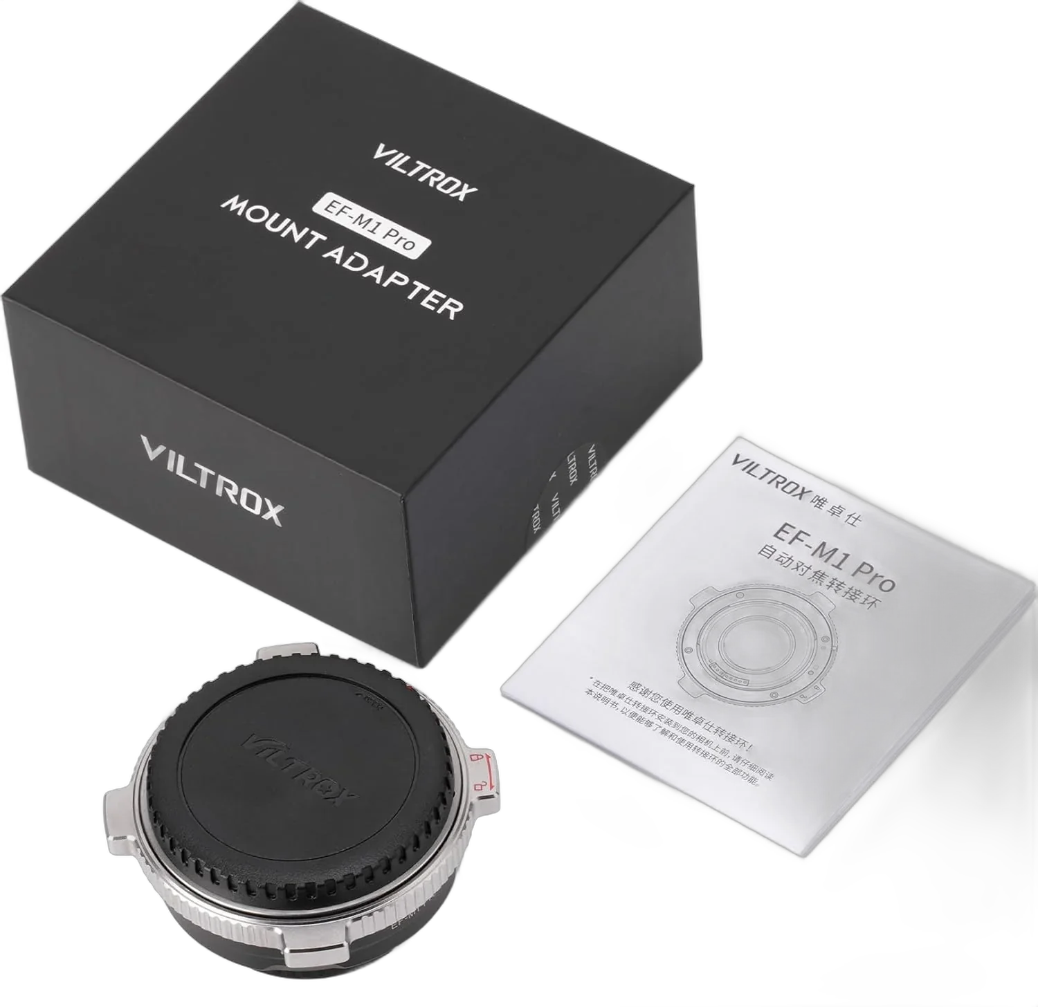 Переходник c автофокусом Viltrox EF-M1 Pro (Canon EF на M4/3 Mount)