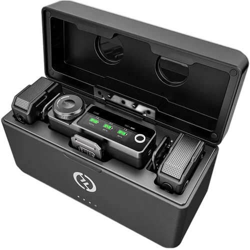 Радио петличный Hollyland LARK MAX Duo 2-Person Wireless Microphone System + 2 Lavalier Microphone