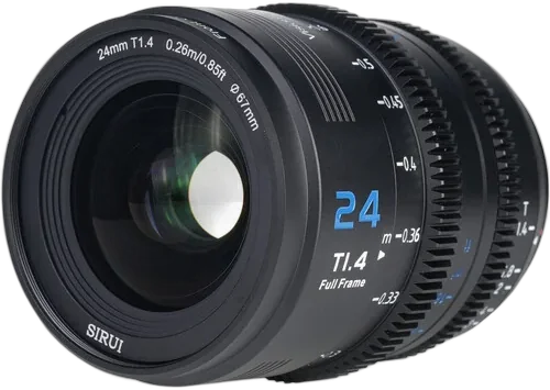 Объектив Sirui VP-1 Vision Prime 24mm T1.4 Full-Frame Cine Lens (Multi-Mount E Mount, L, Z, RF Adapters)