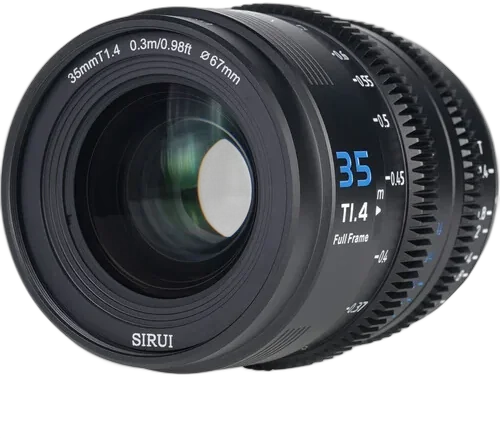 Объектив Sirui VP-1 Vision Prime 35mm T1.4 Full-Frame Cine Lens (Multi-Mount E Mount, L, Z, RF Adapters)