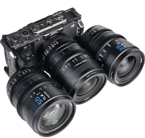 Набор объективов Sirui VP-1 Vision Prime T1.4 Full-Frame Cine 3-Lens Kit 24, 35, 50mm (Multi-Mount E Mount, L, Z, RF Adapters)
